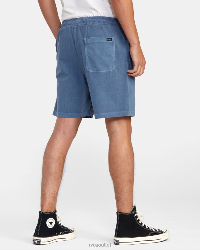 Clothing V84B615 moody blue RVCA Men PTC Elastic Walkshorts 18