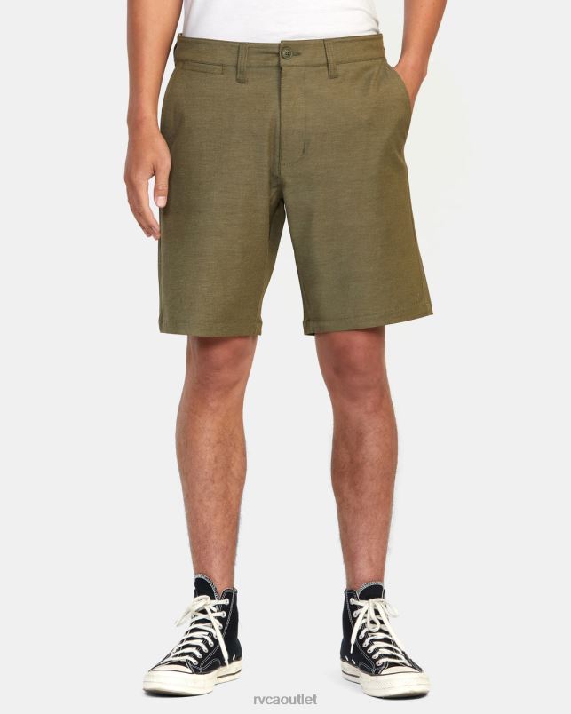 Clothing V84B634 olive RVCA Men Back In Hybrid Walkshorts 19