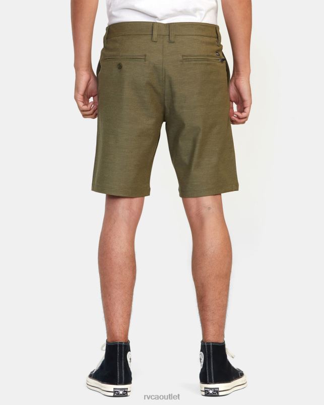 Clothing V84B634 olive RVCA Men Back In Hybrid Walkshorts 19