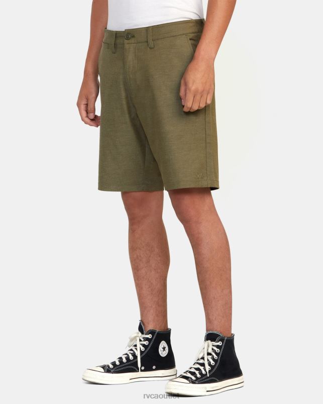Clothing V84B634 olive RVCA Men Back In Hybrid Walkshorts 19