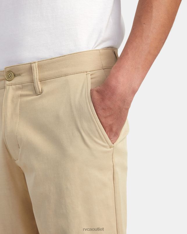 Clothing V84B649 khaki RVCA Men Back In Hybrid Walkshorts 19
