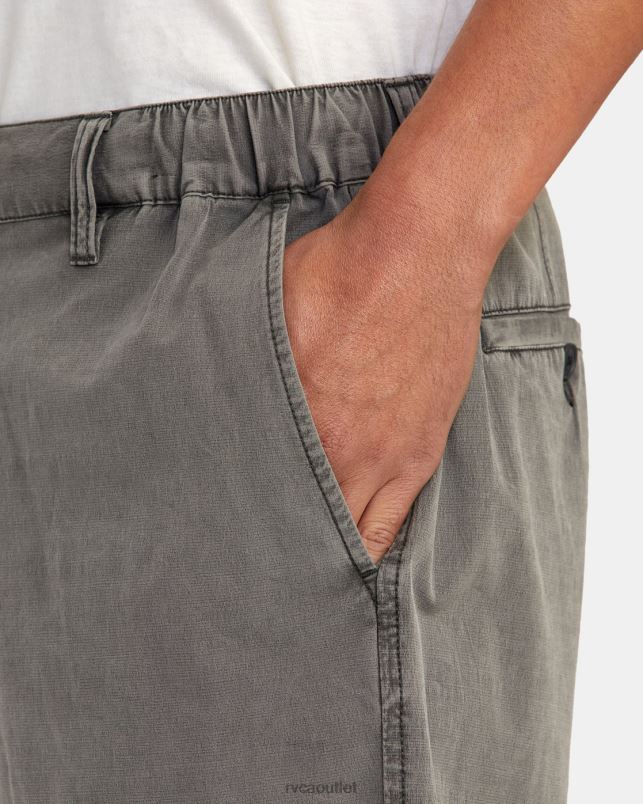 Clothing V84B708 pirate black RVCA Men All Time Coastal Rinsed Hybrid 19 Shorts