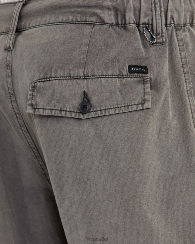 Clothing V84B708 pirate black RVCA Men All Time Coastal Rinsed Hybrid 19 Shorts