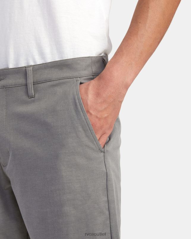 Clothing V84B741 athletic heather RVCA Men Back In Hybrid 19 Shorts