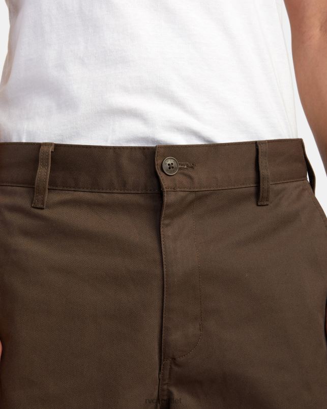 Clothing V84B822 chocolate RVCA Men Americana Walkshorts 22