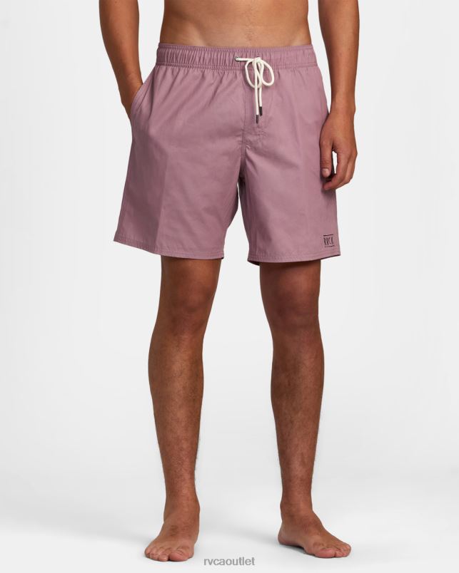 Clothing V84B884 lavender RVCA Men Opposites Hybrid Elasticized Shorts