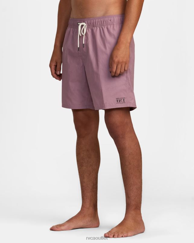 Clothing V84B884 lavender RVCA Men Opposites Hybrid Elasticized Shorts