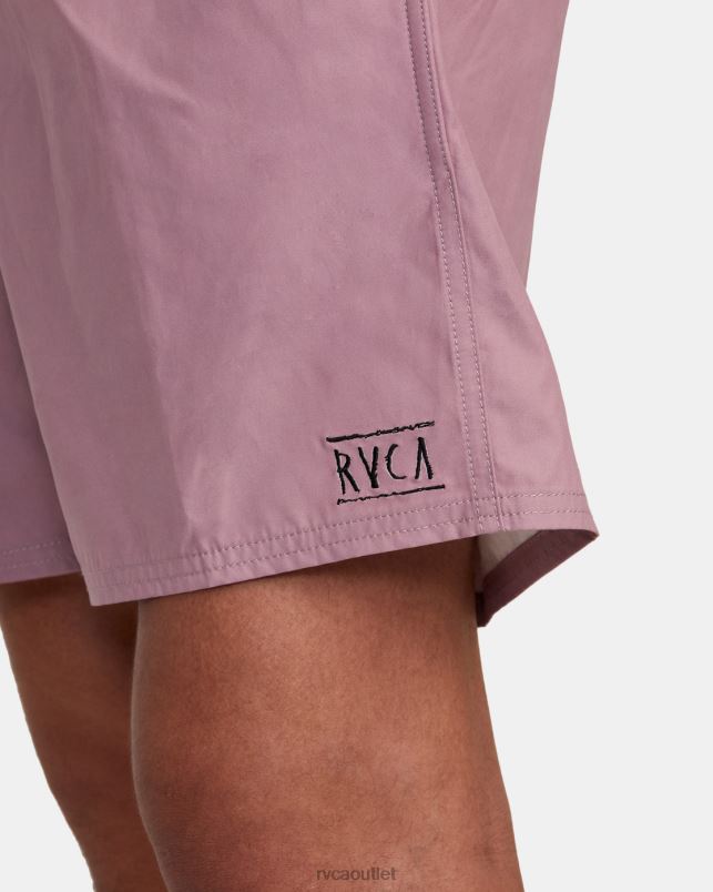 Clothing V84B884 lavender RVCA Men Opposites Hybrid Elasticized Shorts