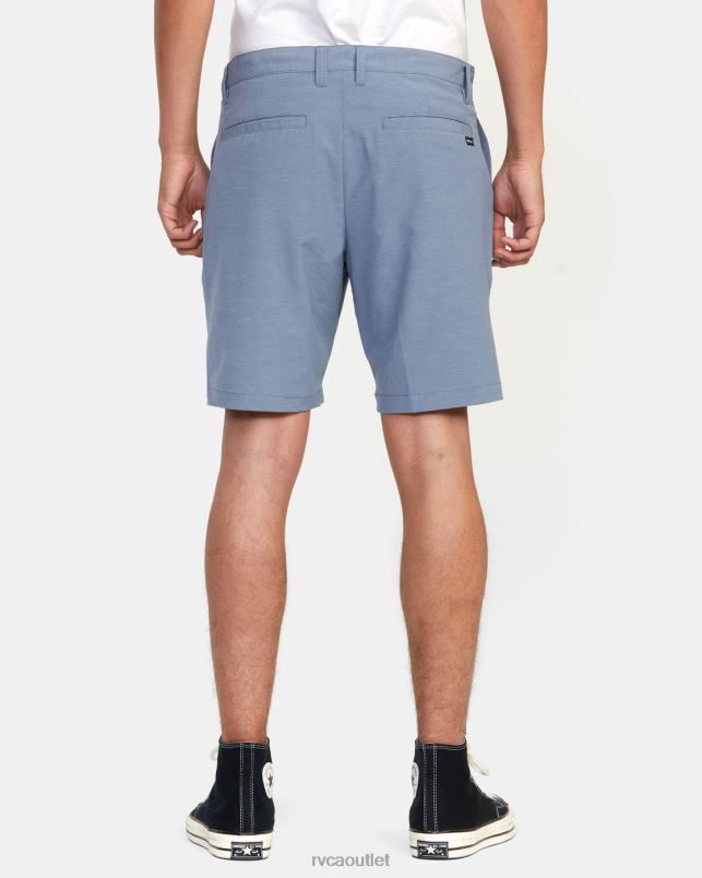 Clothing V84B900 slate RVCA Men Daggers Hybrid Chino Shorts 18