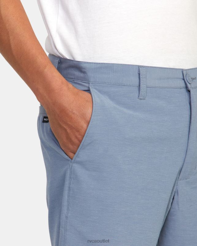 Clothing V84B900 slate RVCA Men Daggers Hybrid Chino Shorts 18