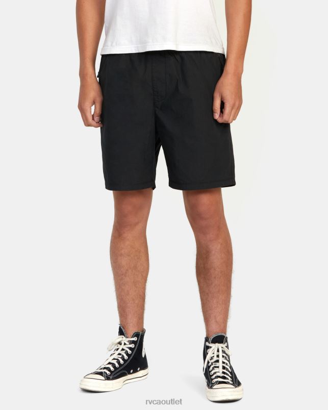 Clothing V84B904 black RVCA Men Brodie 2 Hybrid Elastic Shorts 17