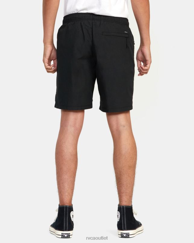 Clothing V84B904 black RVCA Men Brodie 2 Hybrid Elastic Shorts 17