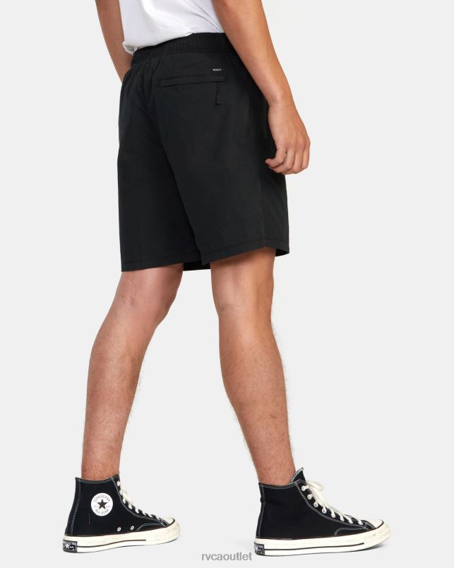 Clothing V84B904 black RVCA Men Brodie 2 Hybrid Elastic Shorts 17
