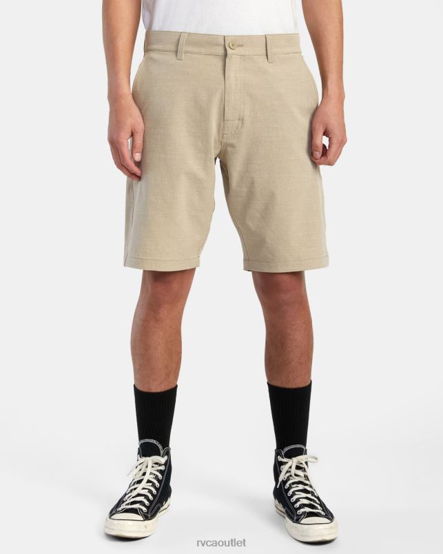 Clothing V84B927 khaki RVCA Men Balance Hybrid Shorts 20