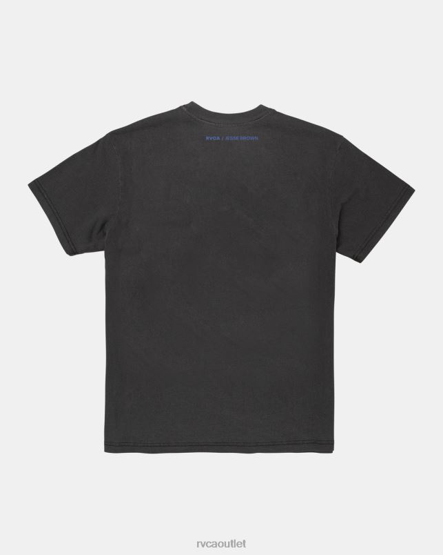 Clothing V84B1008 black RVCA Men Jesse Brown Shapes Tee
