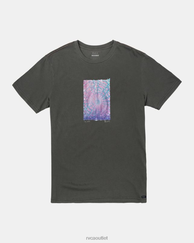 Clothing V84B102 pirate black RVCA Men Colin Sussingham Sag Web Tee