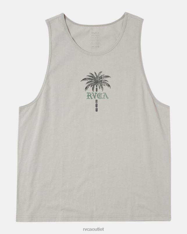 Clothing V84B127 iron RVCA Men Palm Wire Tank