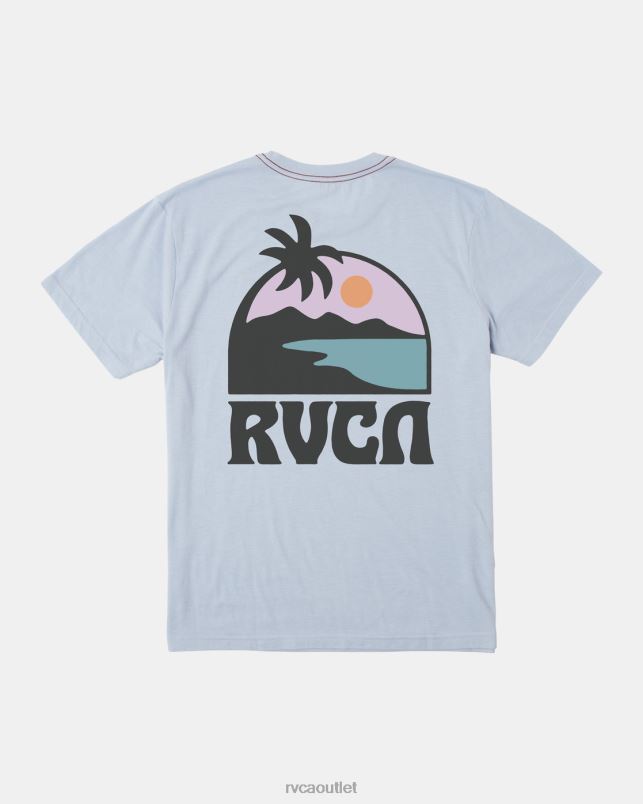 Clothing V84B165 deja blue RVCA Men Sundowner Tee
