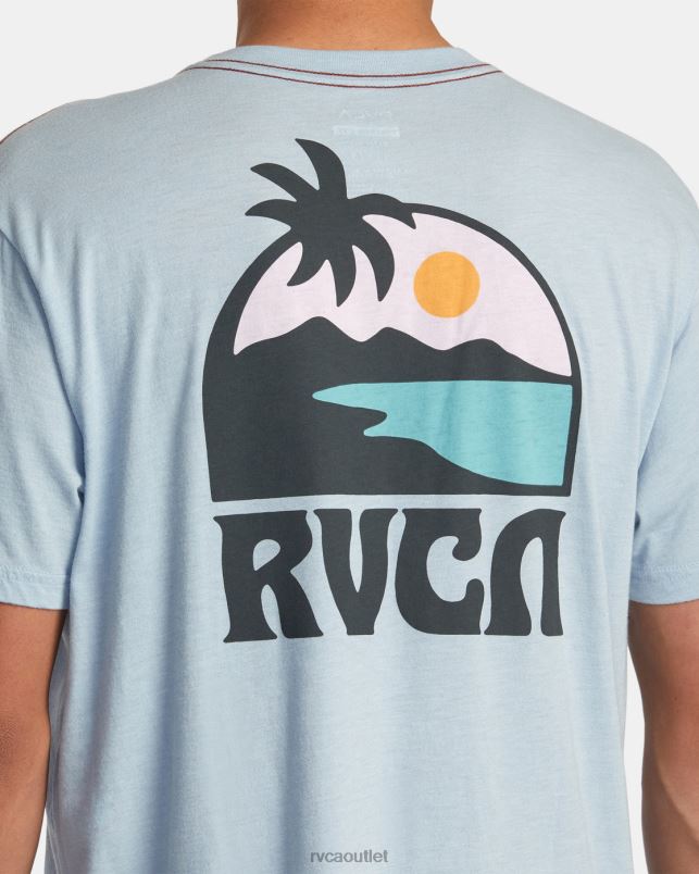 Clothing V84B165 deja blue RVCA Men Sundowner Tee