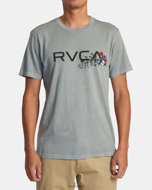 Clothing V84B17 monument RVCA Men Arrangement Tee