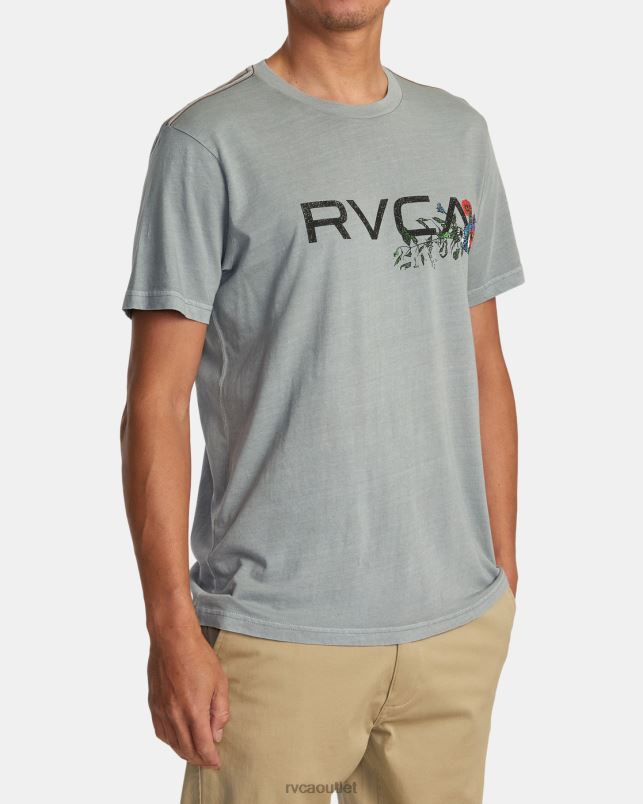 Clothing V84B17 monument RVCA Men Arrangement Tee