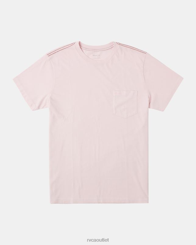 Clothing V84B180 light pink RVCA Men PTC II Pigment Tee