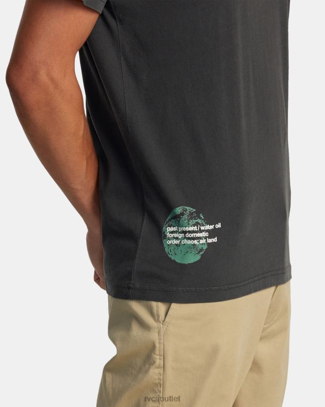 Clothing V84B187 pirate black RVCA Men Infografik Tee