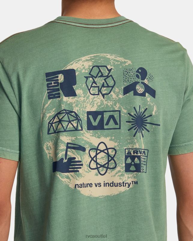 Clothing V84B188 verdite RVCA Men Infografik Tee