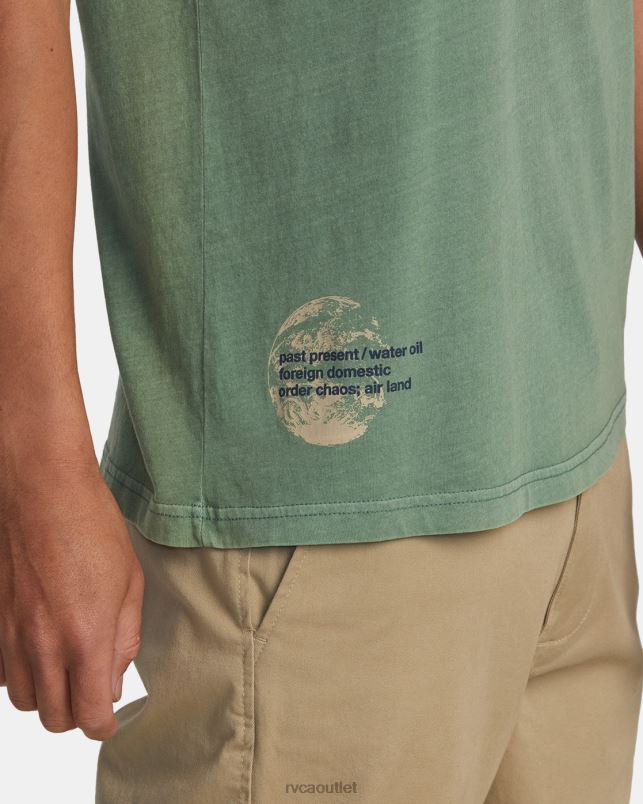 Clothing V84B188 verdite RVCA Men Infografik Tee