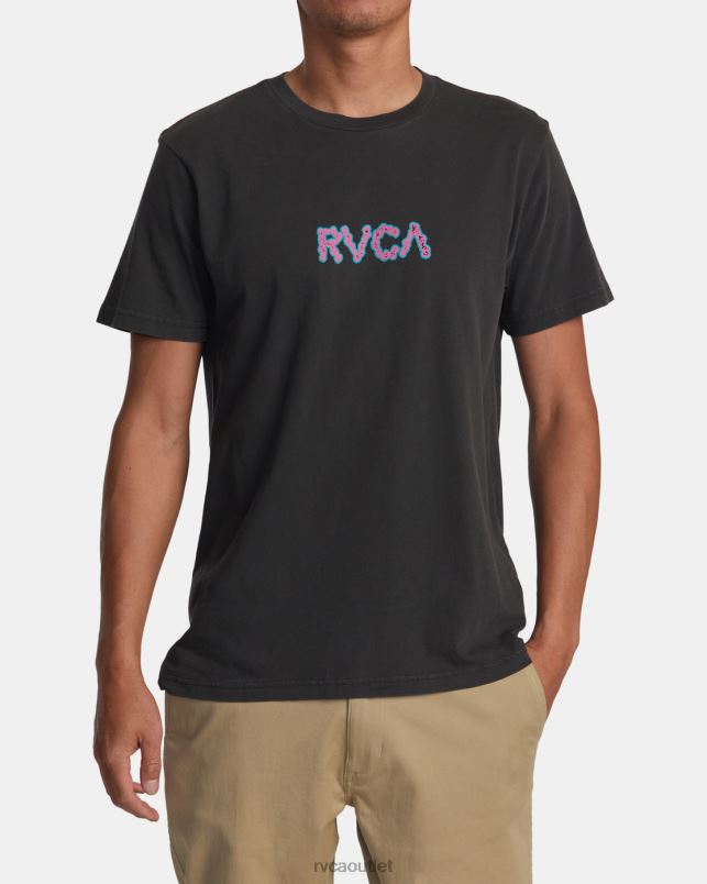 Clothing V84B19 pirate black RVCA Men Static Tee