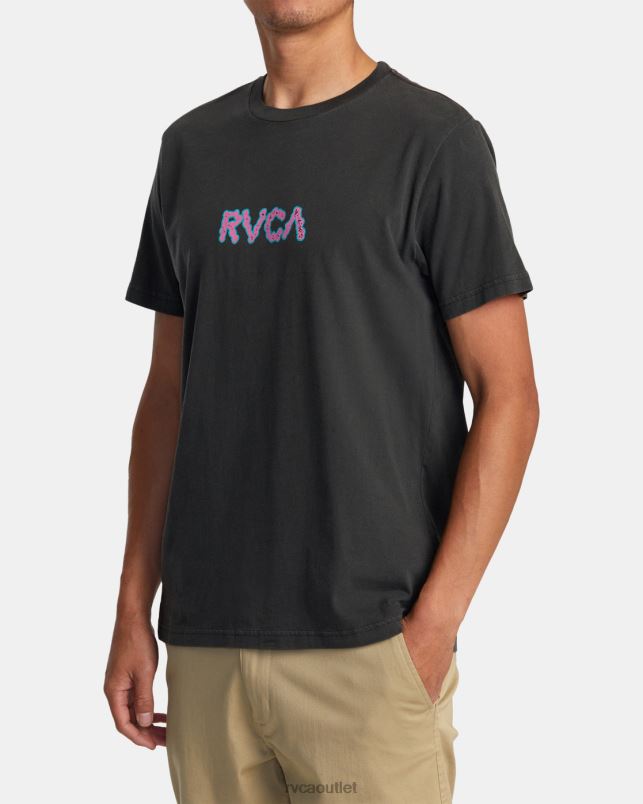 Clothing V84B19 pirate black RVCA Men Static Tee