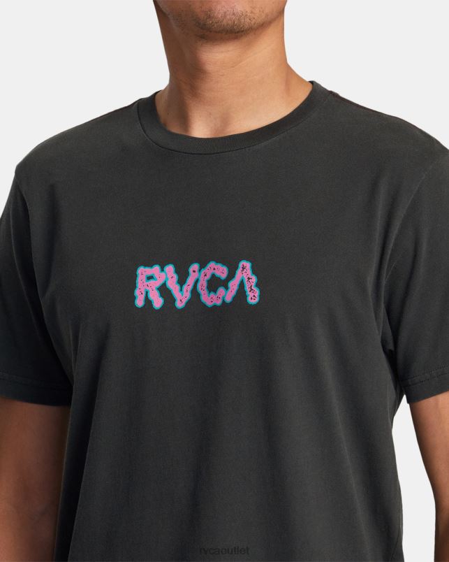 Clothing V84B19 pirate black RVCA Men Static Tee