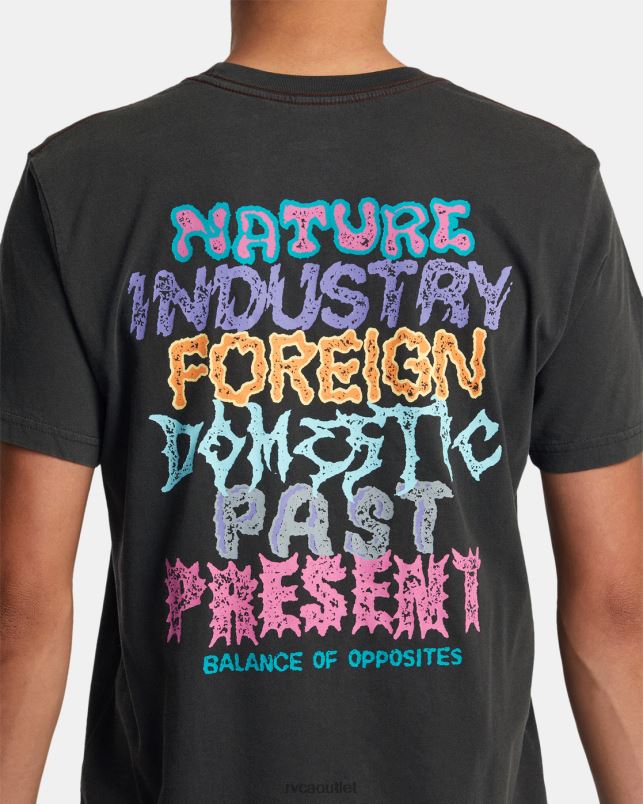 Clothing V84B19 pirate black RVCA Men Static Tee