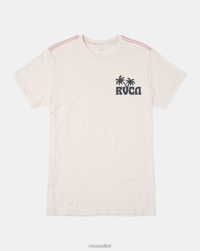 Clothing V84B259 antique white RVCA Men Sundowner Tee