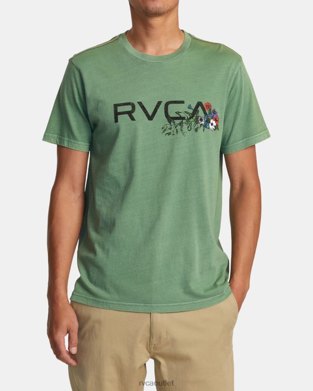 Clothing V84B28 verdite RVCA Men Arrangement Tee