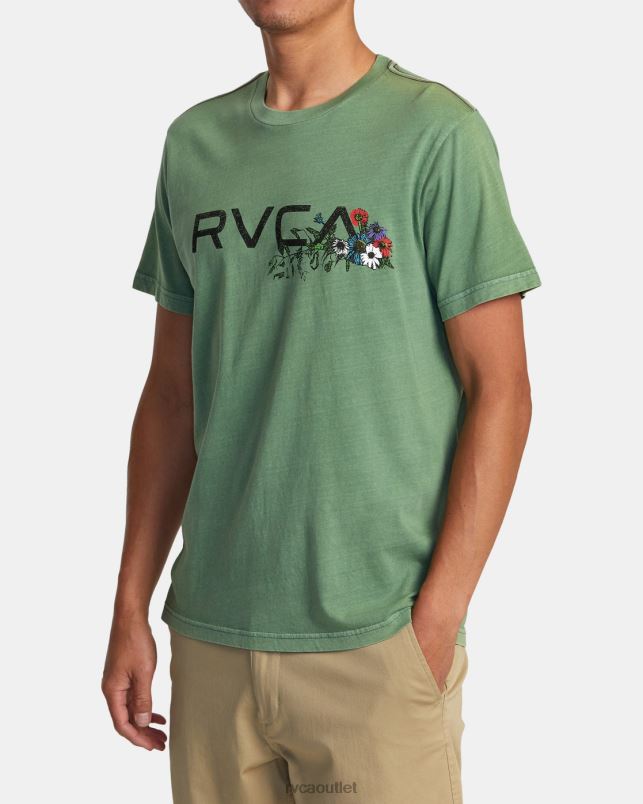 Clothing V84B28 verdite RVCA Men Arrangement Tee