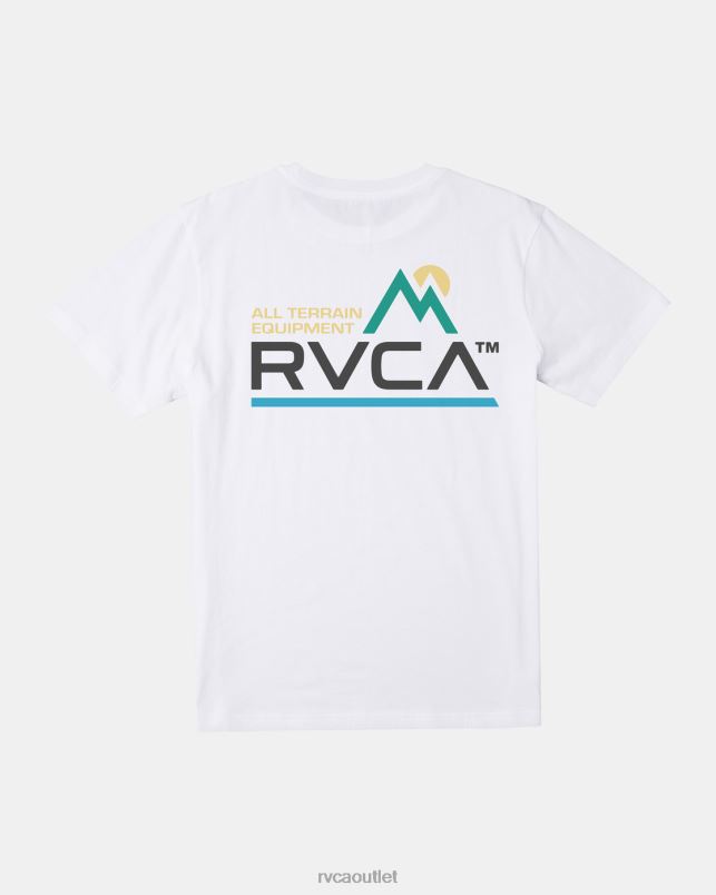 Clothing V84B29 white RVCA Men All terrain Tee