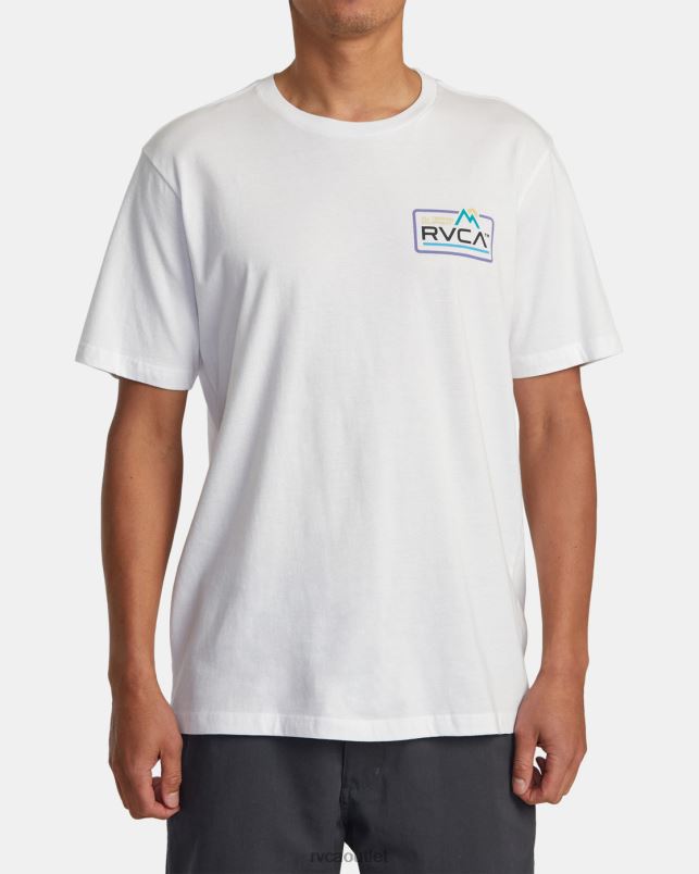 Clothing V84B29 white RVCA Men All terrain Tee