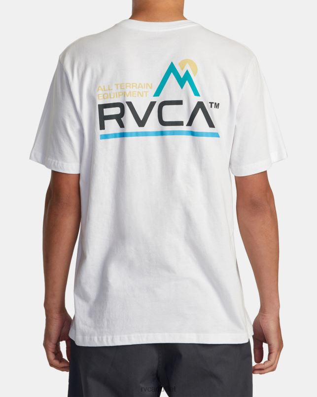 Clothing V84B29 white RVCA Men All terrain Tee