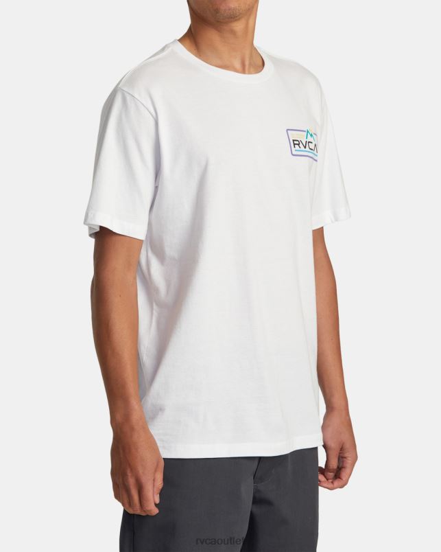 Clothing V84B29 white RVCA Men All terrain Tee