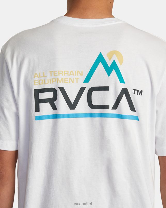 Clothing V84B29 white RVCA Men All terrain Tee