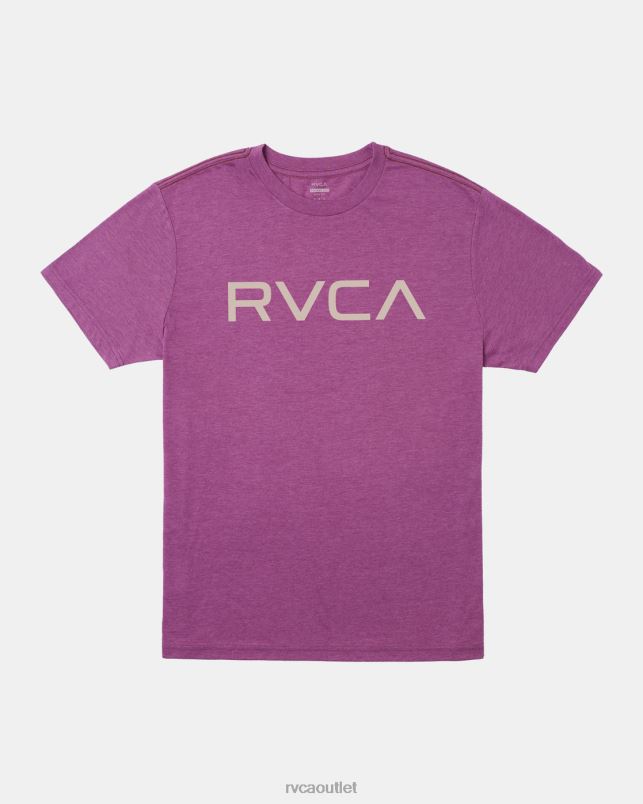 Clothing V84B307 light purple RVCA Men Big Tee