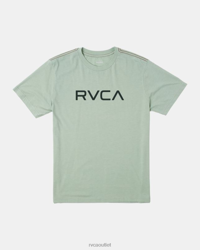 Clothing V84B327 green haze RVCA Men Big Tee