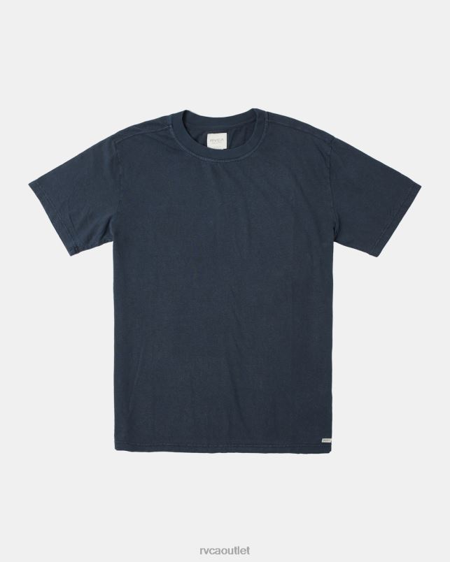 Clothing V84B351 indigo RVCA Men Hi-Grade Hemp Tee
