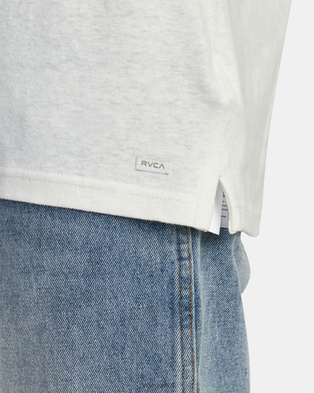 Clothing V84B352 natural RVCA Men Hi-Grade Hemp Tee
