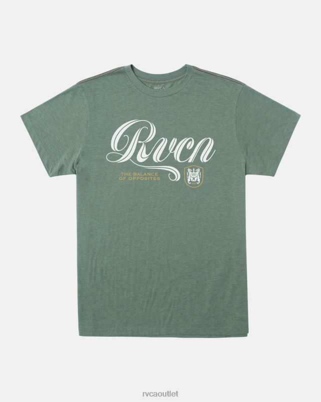 Clothing V84B390 jade RVCA Men Midline T-Shirt