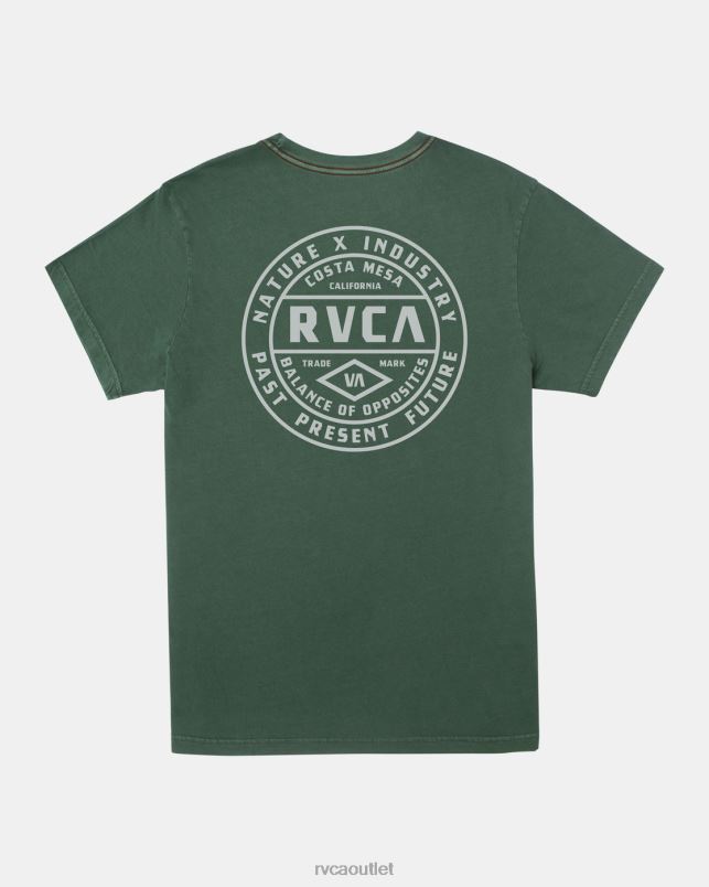 Clothing V84B400 college green RVCA Men Standard Issue T-Shirt
