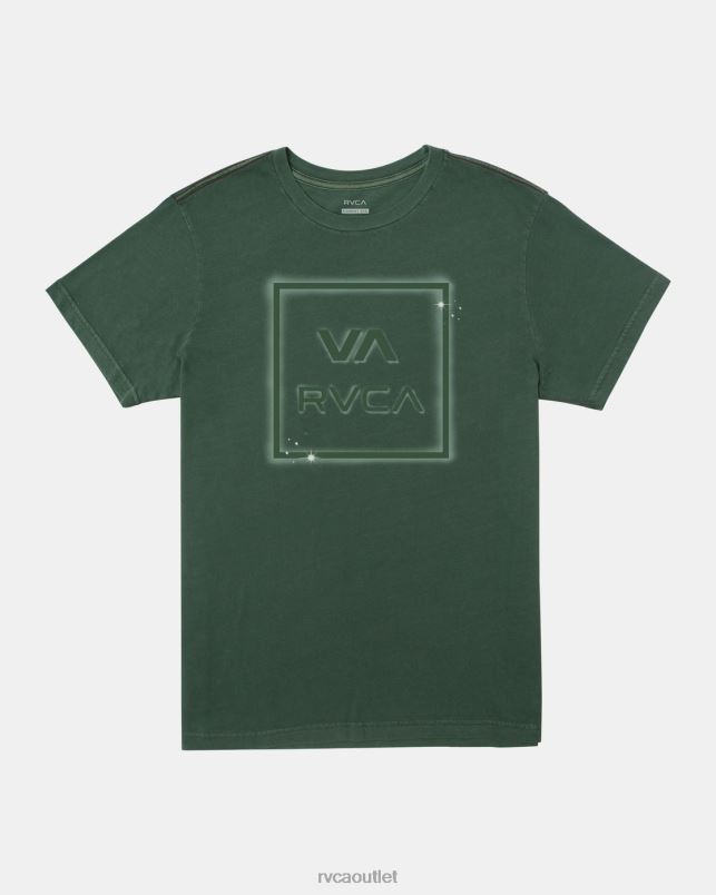 Clothing V84B402 college green RVCA Men VA All The Way T-Shirt