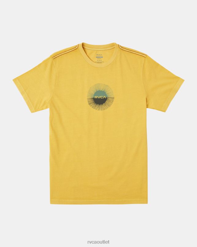 Clothing V84B42 bamboo RVCA Men Solar Eclipse Tee