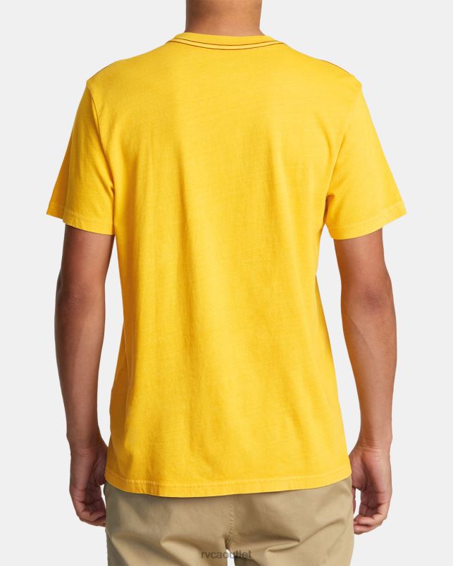 Clothing V84B42 bamboo RVCA Men Solar Eclipse Tee